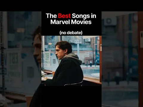 The BEST songs in Marvel Movies (No Debate) 🎬 #marvel  #music