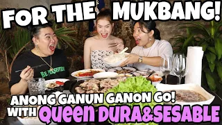 PLAYTIME NA MUKBANG MGA VEBS! With QUEEN DURA & SESABLE BUUUGSH! || JanaLarman