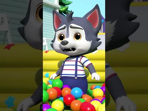 Leo brinca com bolas coloridas | Leo em Português #musicainfantil #desenhosanimados