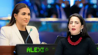ALEXIA RIVAS PONE EN SU LUGAR A CLAUDIA ORTIZ - El pueblo 🇸🇻 ya se opuso a que usted continúe.