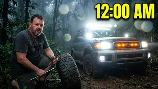 ¿Atrapados en la montaña? La peor ruta nocturna en 4x4