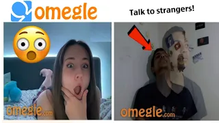 Ghost prank in Omegle😳مقلب الشبح في اوميجل 😳