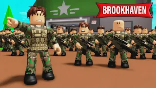 สร้างกองทัพของตัวเองใน Brookhaven Roblox