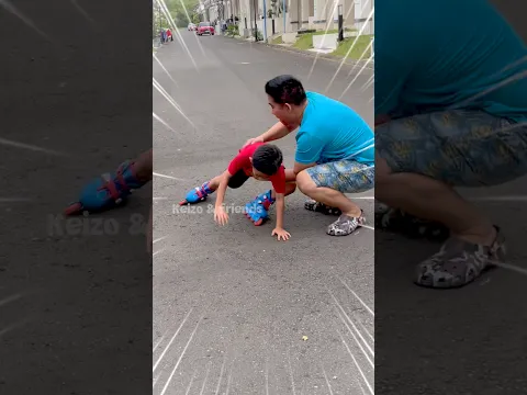 Cara biar ga sakit waktu jatuh main sepatu roda⁉️