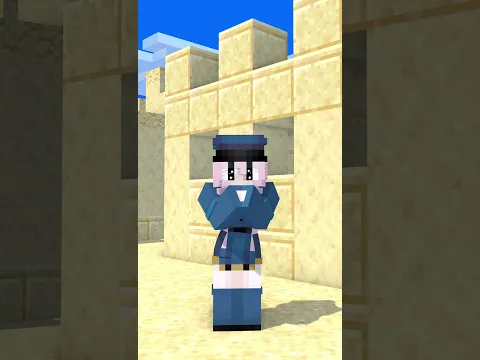 Hide & Seek golem&cop girl VS The 4 Friends Herobrine #fypシ #minecraft #shorts