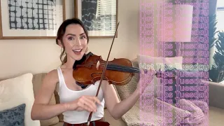 Jumping Back In! Violin Tip, Channel Update And... Cookies!
