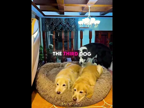 These Dogs Can’t Sleep Without Each Other 🐶❤️ #shorts