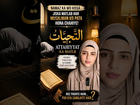 99% Log Attahiyyat padhte hain lekin iska matlab nahi jaante| #shorts #islamicvideo