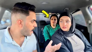 أول مرة نتخانق انا ومراتي قدام حماتي 😨💔( المقلب قلب جد )😭