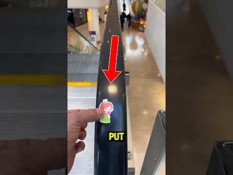 HE WANT TO TRY IT❗#viralshorts #escalator #funnyvideos