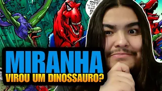 MIRANHASSAURO REX E SUA ORIGEM (DINOSSAURO-ARANHA)