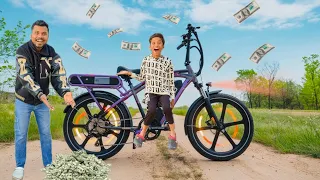 Chiku Ki Electric Cycle 😱 Surprise