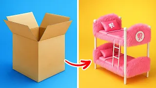 💵 HOW TO MAKE A HOUSE WITH CARDBOARD 💝 1-star vs 5-star Makeover by YayTime!