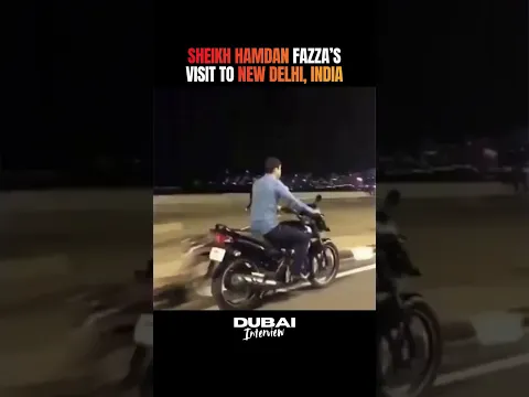 Dubai crown Prince Sheik hamdan in india #shorts