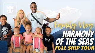 Family Adventure on Harmony of the Seas | Royal Caribbean Cruise Vlog🤩 #familyvlog #travel #vacation