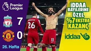 iddaa.com | Liverpool (7-0) Manchester United | 26. Hafta MAÇ ÖZETİ | Premier League - 2022/23