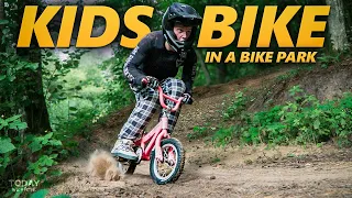 KIDS BIKES FULL SEND AT THE BIKE PARK