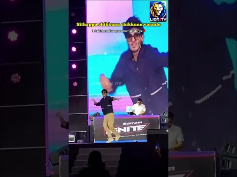 Sai Abhyankkar in recent college function dancing for his viral song "PAVAZHA MALLI"
