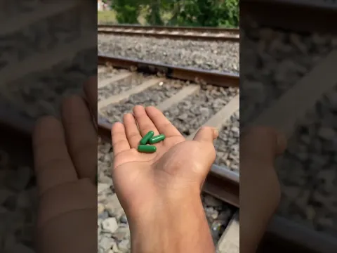 Grandpa doesn’t even give me ₹1 😡💊🚆 So I put his medicine on the railway track! 😂🔥