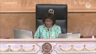 DECLARAÇÃO DA PRESIDENTE DA ASSEMBLEIA NACIONAL