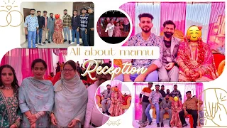 MAMU KA WALIMA 🥰❤️ | RECEPTION | WALIMA |VLOG | RECEPTION VLOG | #vlog #reception #trending