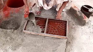 Easy Technique Making a Beautiful Tile