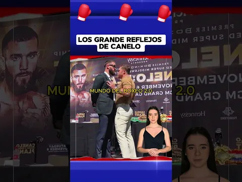 Los grande reflejos de Canelo Álvarez #boxeo #boxing #box #canelo