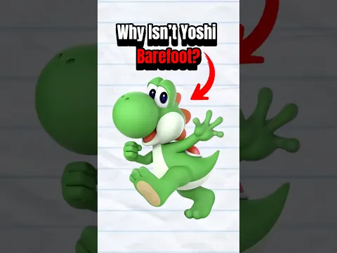 Why does Yoshi Wear Shoes?😳
