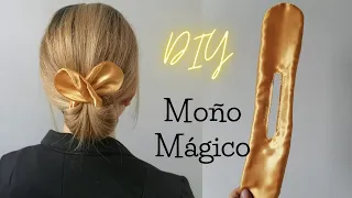 Banda mágica para crear un Moño. Fabric bun maker