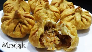 तले हुए मोदक की रेसिपी | गणेश चतुर्थी मोदक रेसिपी | तळलेले मोदक | Fried Modak
