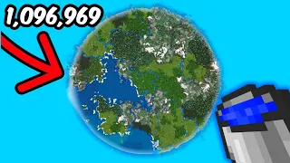 I Fell 1,069,696 Blocks To Break A Minecraft Record