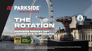 WERELDRECORD: accuschroefboormachine vs. London Eye | « THE ROTATION »
