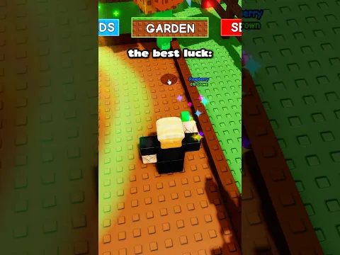 The luckiest seeds in Grow A Garden #growagarden #roblox