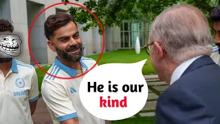 What did Virat Kohli tell the Australian PM as the two met in Parliament House? | SportsToday