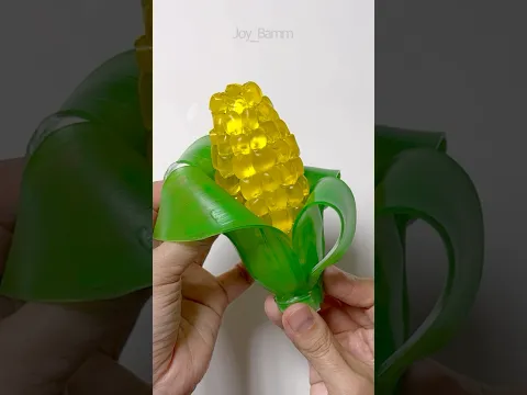 알갱이 탱글탱글🌽옥수수 말랑이 만들기_DIY Corn Squishy with Nano Tape #실리콘테이프
