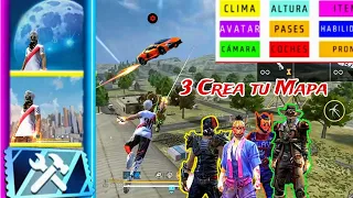 Top 3 Mejores💥 Crea tu mapas de Free Fire 😎 que lo tienes que jugar 😱💯