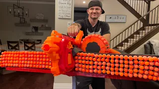 NERF WAR: Million Subscribers Battles
