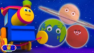 Chanson des planètes bob train + Vidéos de comptines maternelle