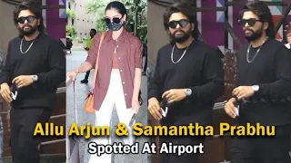 Stylish Star Allu Arjun Arrived In Mumbai, Shooting For Pushpa 2? Acting In Bollywood Movie? 😱