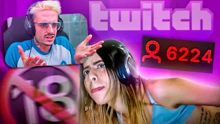 la streamer que tiene sexo en directo y no está baneada