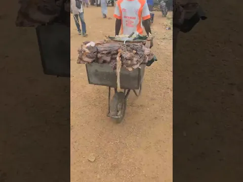 African BBQ Wheelbarrow #streetfood #meatlovers