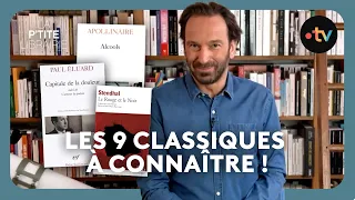 9 classiques pour briller en littérature française !