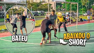 APANHOU POR HUMILHAR O ADVERSÁRIO, você tbm bateria ? JOGO REAL - RACHÃO