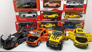 Satisfying Unboxing Model car Jeep Wangler, Lamborghini Urus, Lamborghini huracan , Porsche Panamera