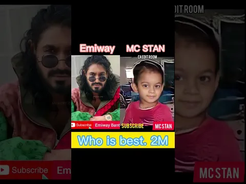 Emiway bantai vs Mc Stan life journey #shorts #emiwaybantai #mcstan