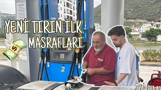 BABAMIN YENİ TIRIYLA BİR GÜN 🚛 | ilk masraflar, abim ve babamın atışmaları