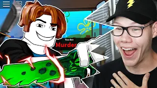 Reacting to Roblox Murder Mystery 2 FUNNY MOMENTS Videos #3