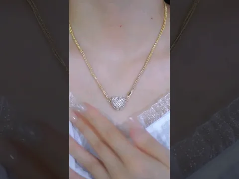 magnet heart necklace❤#viral #shorts