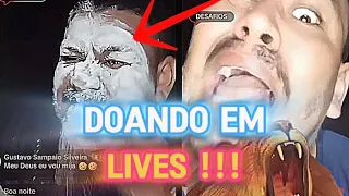 10 MINUTOS DE DOANDO PRESENTES EM LIVES ALEATÓRIAS !!!