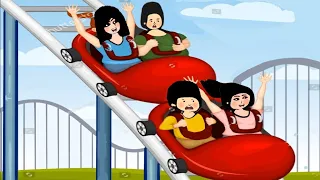 رحت ني وزعاطيطي للمنتزه وتورطت صعدت لعبه تخوف وصار الي صار #تحشيش_#تبوشه_كيمنك_لعبة_ام ليوم كامل